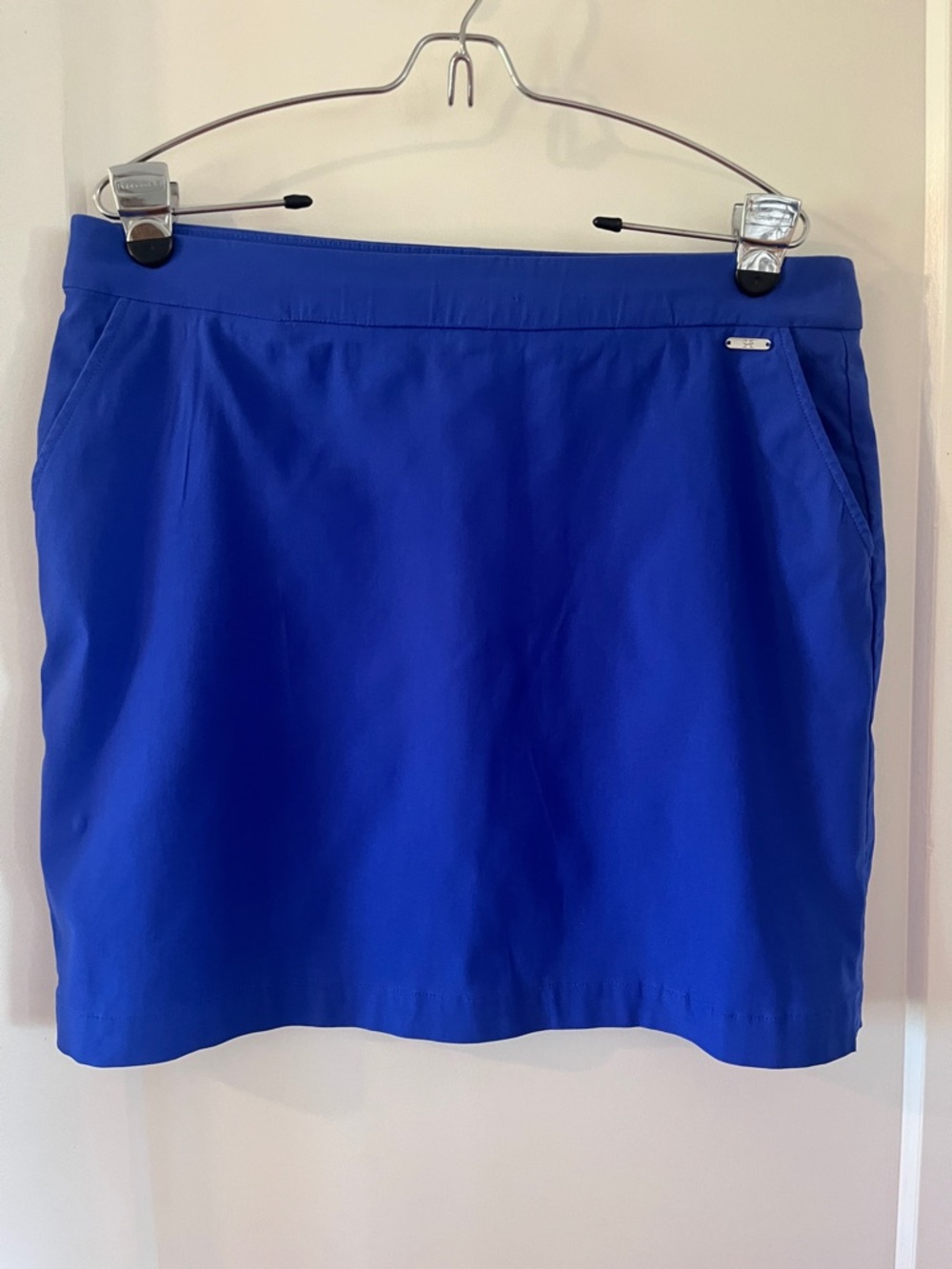 Rafaella Royal Blue Athletic Skort with Logo Tag